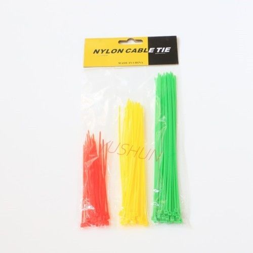 Legami di plastica a cavo di nylon auto bloccante durevole - OEM - Disponibile in bianco o nero