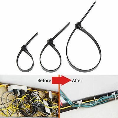 Legami di plastica a cavo di nylon auto bloccante durevole - OEM - Disponibile in bianco o nero