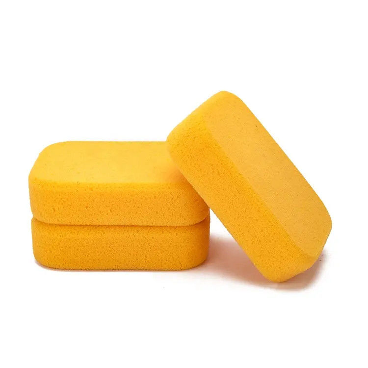 Spugna durevole di sigillamento della malta liquida nel colore giallo del sacchetto di plastica
