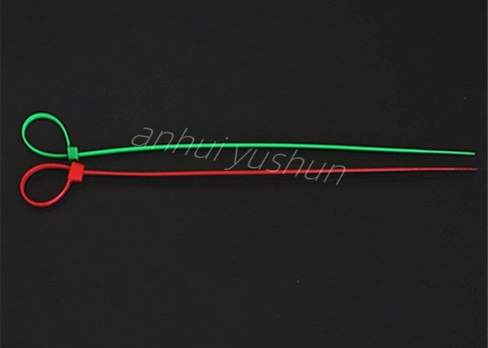 Legami di plastica per cavi in nylon auto-bloccanti sicuri e riutilizzabili per il fasciamento senza cuciture