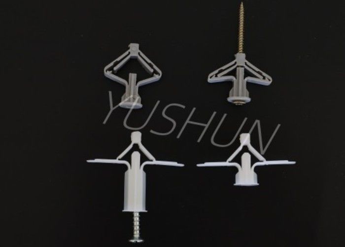 Uso grigio della vite di spina della parete di Aircarft M13*35mm PP/PE 100pcs/bag per la parete