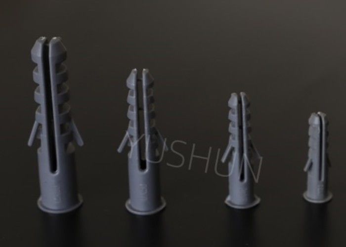 Vite scura 8*40mm di nylon di Grey Color Plastic Wall Plug/uso di plastica della grappa di collegamento per la parete