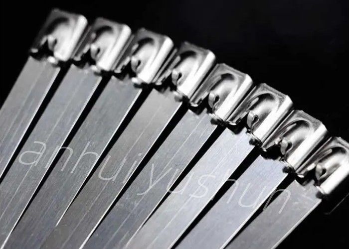 201/304/316 di fascetta ferma-cavo inossidabile riutilizzabile del metallo per i cavi limitanti 4.5x450mm