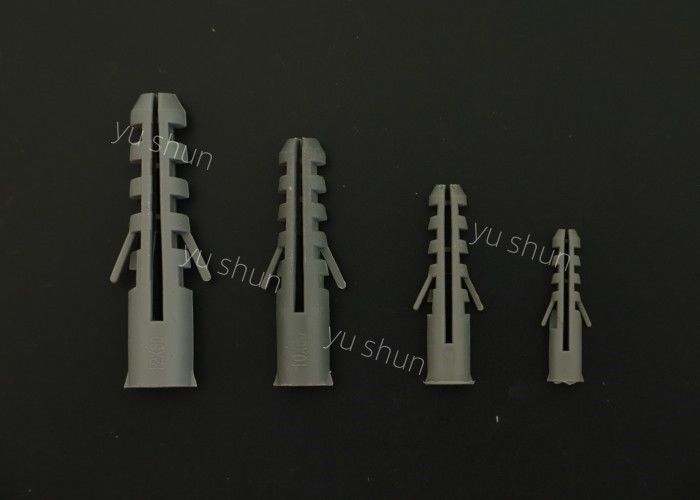 Vite scura 8*40mm di nylon di Grey Color Plastic Wall Plug/uso di plastica della grappa di collegamento per la parete