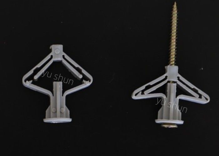 Uso grigio della vite di spina della parete di Aircarft M13*35mm PP/PE 100pcs/bag per la parete