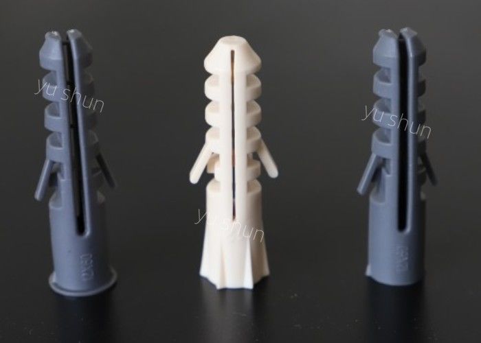 Campione gratuito di ancoraggio a parete in plastica con confezione da 100 tasselli a espansione in plastica per calcestruzzo
