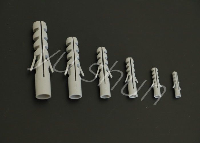 abitudine scura 10mm della vite di spina della parete di 7mm Grey Color Asymmetric Expansion Plastic