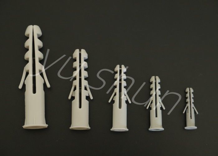 La plastica espande i chiodi con uso della vite di Grey Color Plastic Wall Plug della luce S6 della vite 6mm per la parete