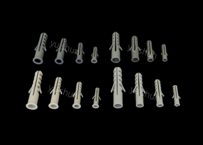 Collegamento a parete in plastica / martello di nylon Ancoraggio di fissaggio con cartongesso a vite Utilizzo per parete