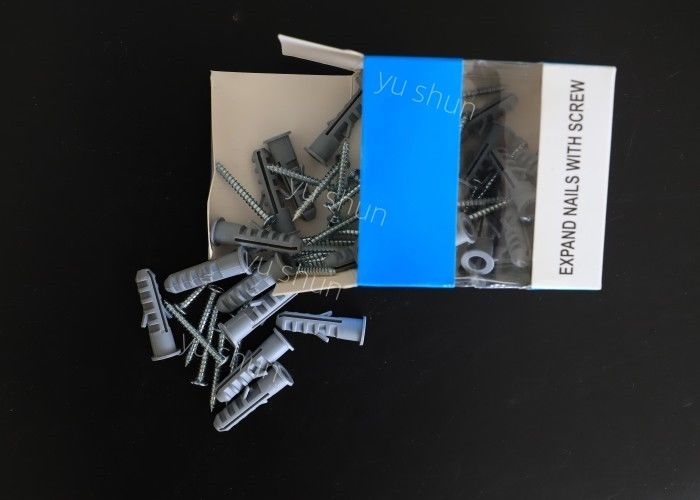 I pp all'ingrosso murano per tappare la forte ancora di nylon di plastica 8*40 il millimetro 100pcs/BagSuitable del PE della famiglia di plastica di iso per il cartone di fibra