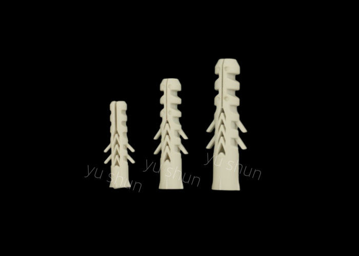 25pcs/bag Ancoraggio per pareti di plastica per installazioni robuste e affidabili
