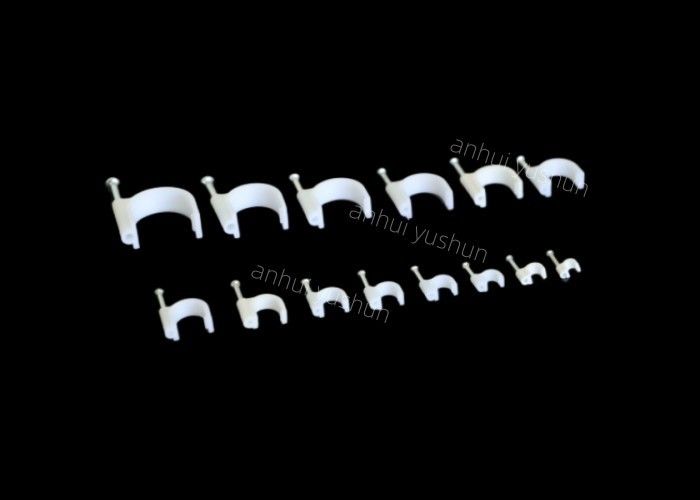 Clips per cavi in plastica di alta durata da 4 mm a 25 mm per la gestione dei cavi interni ed esterni