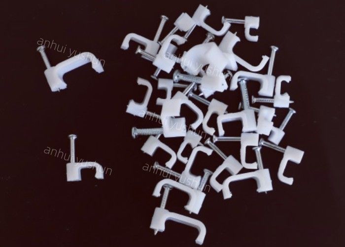 Il cavo coassiale di plastica dell'alto di elasticità PE del cerchio inchioda il colore bianco di 6mm