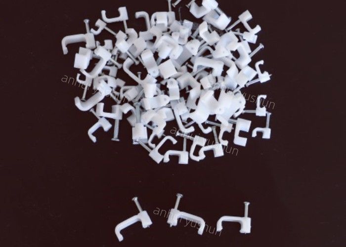 Il cavo coassiale di plastica dell'alto di elasticità PE del cerchio inchioda il colore bianco di 6mm