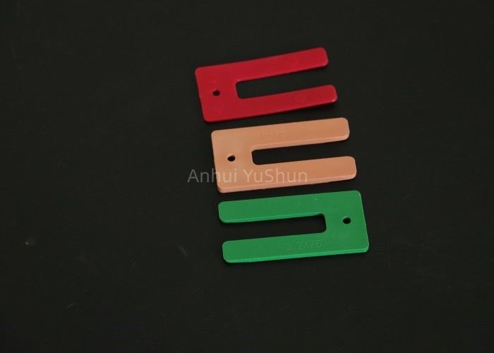 imballatori di plastica di verniciatura U Shim Type Horseshoe della finestra di 6mm