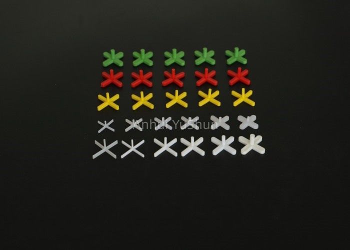 la piastrella di ceramica verde di 8mm pp che livella il distanziatore trasversale delle mattonelle sistema per il pavimento