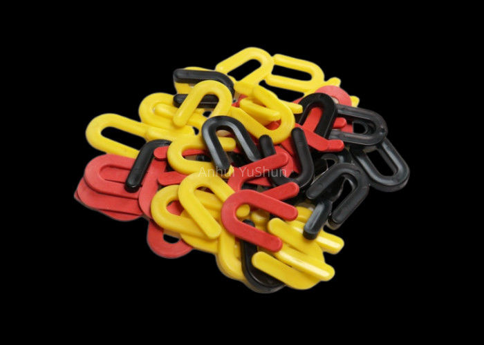 Spessore a ferro di cavallo in plastica 1/8 ad alta resistenza per acquirenti B2B colore rosso