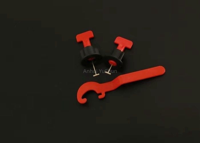 distanziatori del livellatore della piastrella per pavimento di 1.5mm pp per individuare e lasciare le cuciture per piastrellare colore rosso