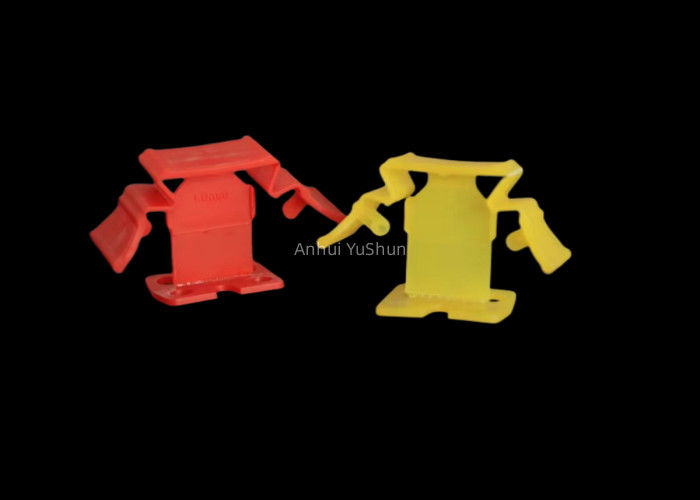 Piastrelli il livellamento delle clip del sistema ed incunea 1/16 di 1mm 1.5mm per colore rosso della piastrellatura ceramica della parete del pavimento