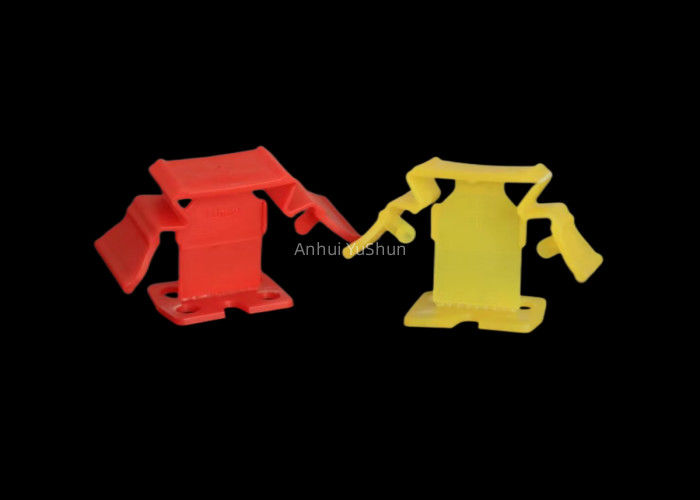 Piastrelli il livellamento delle clip del sistema ed incunea 1/16 di 1mm 1.5mm per colore rosso della piastrellatura ceramica della parete del pavimento
