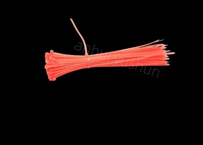 OEM di plastica Nylon66 della fascetta ferma-cavo 200mm 250mm 300mm del cavo Pa66 dello zip di plastica di nylon di TieNylon