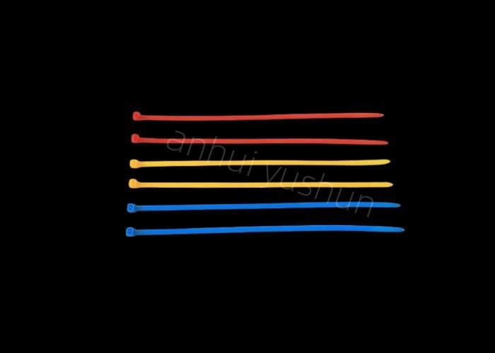 Tipo produttori di nylon di plastica del fermaglio della fascetta ferma-cavo della radura 200mm
