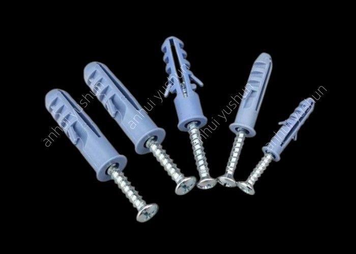 Viti a spina in plastica di colore grigio da 25-75 mm 50 pezzi / borsa in vendita per uso a parete