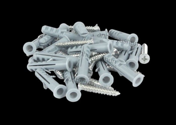 32mm 35mm 45mm Lunghezza grigio Ancoraggio di plastica per parete