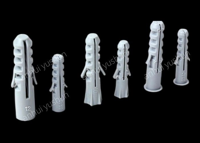 Ancoraggio a parete in plastica grigia PP o PE 5mm 6mm 7mm 8mm Uso per parete