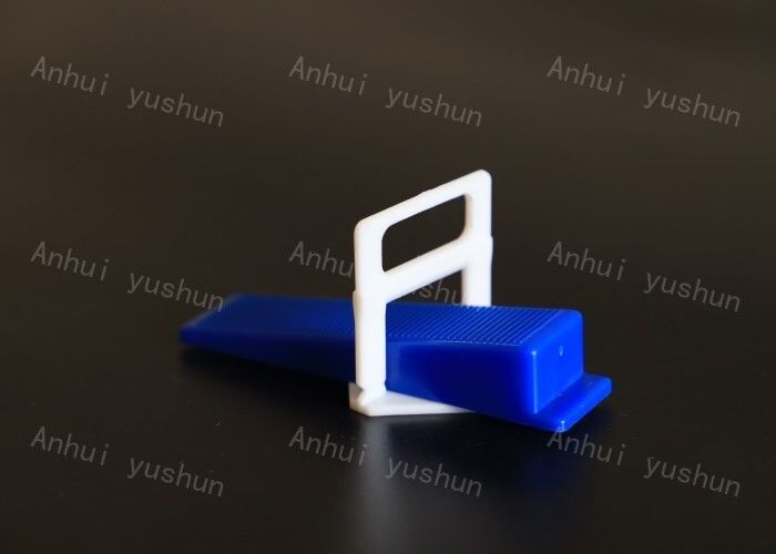Clips e cunei bianchi 3,0 mm utilizzo di livellatore per pavimento materiale pp