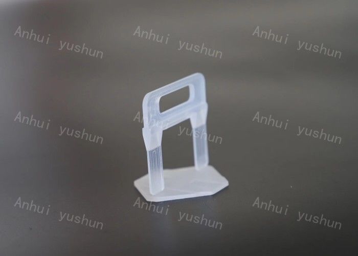 Clips e cunei bianchi 3,0 mm utilizzo di livellatore per pavimento materiale pp