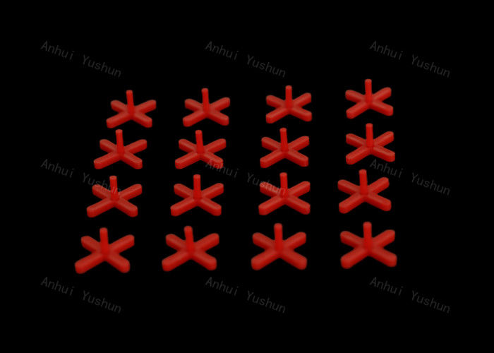 Comodi spaziatori di piastrelle in plastica da 3 mm Lunghezza 27 mm per un'installazione rapida e facile