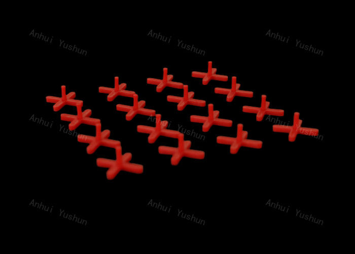 Comodi spaziatori di piastrelle in plastica da 3 mm Lunghezza 27 mm per un'installazione rapida e facile