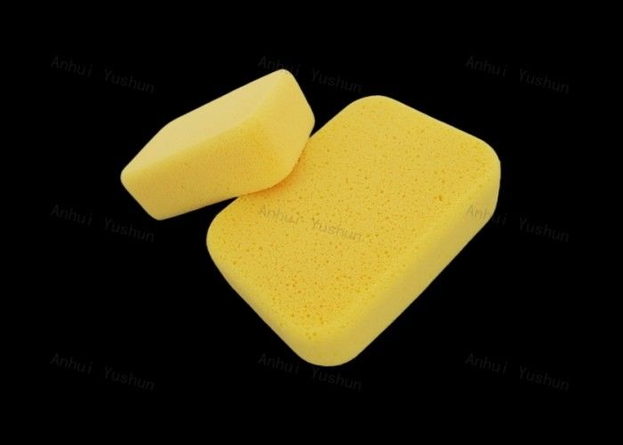Pulizia professionale della spugna della malta liquida delle mattonelle di rettangolo per il colore giallo delle mattonelle