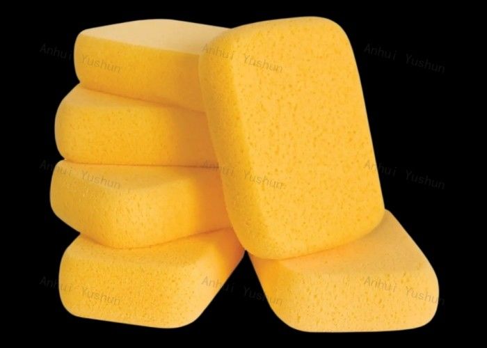 Pulizia professionale della spugna della malta liquida delle mattonelle di rettangolo per il colore giallo delle mattonelle