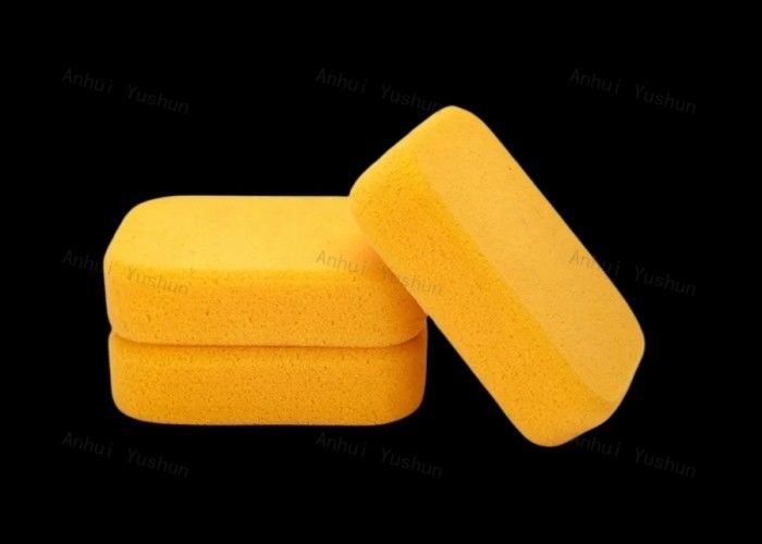 Spugna per malta per piastrelle media per la pulizia e la pulizia di spugne di colore giallo