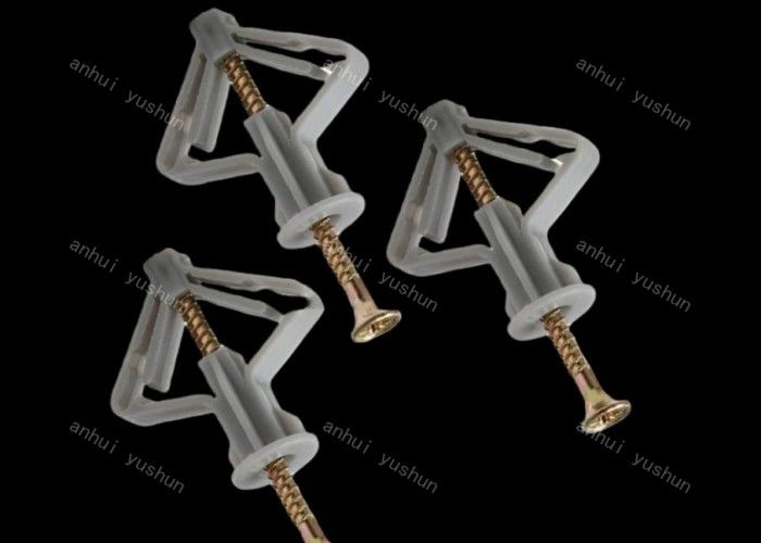 Grappa di collegamento di plastica di nylon della spina di parete della vite del PE di alta qualità per l'ancora di plastica M10*32MM di espansione della struttura
